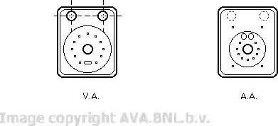 Ava Quality Cooling VW3093 - Yağ soyuducu, mühərrik yağı furqanavto.az