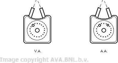 Ava Quality Cooling VW 3147 - Yağ soyuducu, mühərrik yağı furqanavto.az