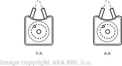 Ava Quality Cooling VW 3106 - Yağ soyuducu, mühərrik yağı furqanavto.az