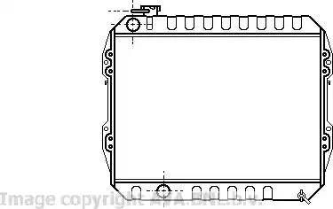 Ava Quality Cooling VW 2088 - Radiator, mühərrikin soyudulması furqanavto.az