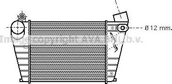 Ava Quality Cooling VWA4200 - Intercooler, şarj cihazı furqanavto.az