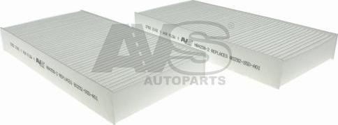 AVS Autoparts HBA258-2 - Filtr, daxili hava furqanavto.az