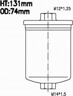 Azumi FSP41010 - Yanacaq filtri furqanavto.az