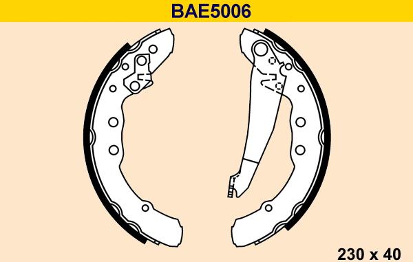 Barum BAE5006 - Əyləc Başlığı Dəsti furqanavto.az