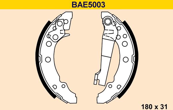 Barum BAE5003 - Əyləc Başlığı Dəsti furqanavto.az