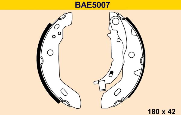 Barum BAE5007 - Əyləc Başlığı Dəsti furqanavto.az