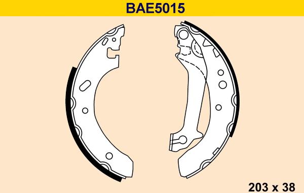 Barum BAE5015 - Əyləc Başlığı Dəsti furqanavto.az