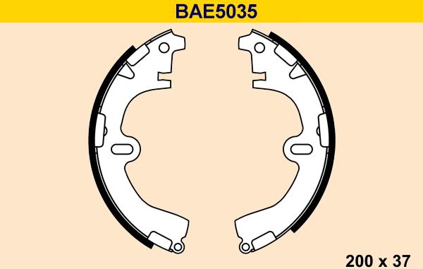 Barum BAE5035 - Əyləc Başlığı Dəsti furqanavto.az