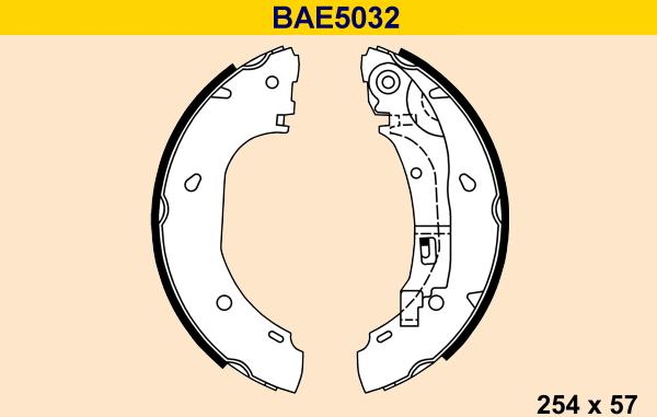 Barum BAE5032 - Əyləc Başlığı Dəsti furqanavto.az