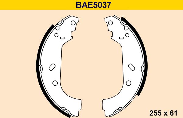 Barum BAE5037 - Əyləc Başlığı Dəsti furqanavto.az