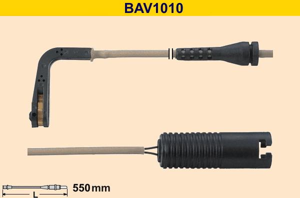 Barum BAV1010 - Xəbərdarlıq Kontakt, əyləc padinin aşınması furqanavto.az