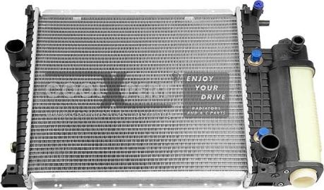 BBR Automotive 003-60-00994 - Radiator, mühərrikin soyudulması furqanavto.az