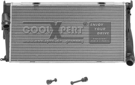 BBR Automotive 003-60-10227 - Radiator, mühərrikin soyudulması furqanavto.az