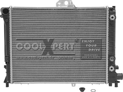 BBR Automotive 031-60-03848 - Radiator, mühərrikin soyudulması furqanavto.az