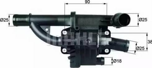 BEHR TH 40 83 - Termostat, soyuducu furqanavto.az