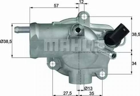 BEHR TH 13 92 - Termostat, soyuducu furqanavto.az