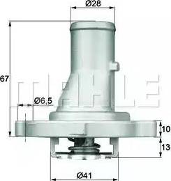 BEHR TI 68 87D - Termostat, soyuducu furqanavto.az