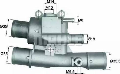 BEHR TI 124 88 - Termostat, soyuducu furqanavto.az