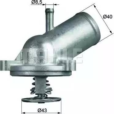 BEHR TI 209 87D - Termostat, soyuducu furqanavto.az