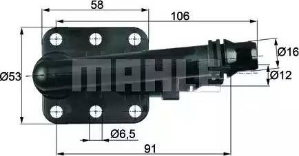 BEHR TO 5 82 - Termostat, yağ soyutma www.furqanavto.az