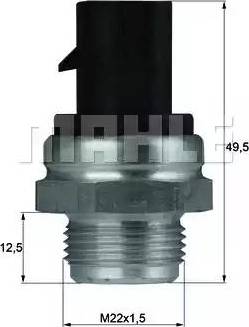 BEHR TSW 13D - Temperatur açarı, radiator/kondisioner ventilyatoru furqanavto.az