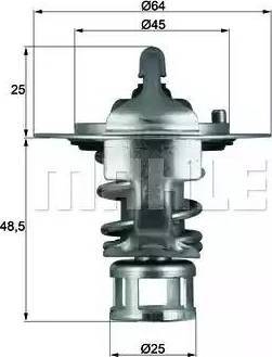 BEHR TX 65 77 - Termostat, soyuducu furqanavto.az