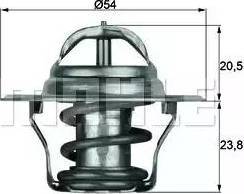 BEHR TX 14 80D - Termostat, soyuducu www.furqanavto.az