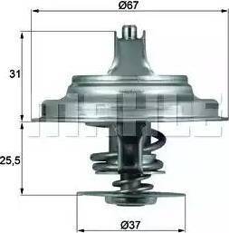 BEHR TX 25 80D - Termostat, soyuducu www.furqanavto.az