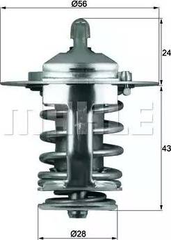 BEHR TX 70 82 - Termostat, soyuducu www.furqanavto.az