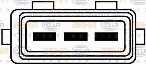 BEHR HELLA Service 8EW 009 144-461 - Fen, radiator furqanavto.az