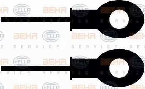 BEHR HELLA Service 8EW 009 144-321 - Fen, radiator furqanavto.az
