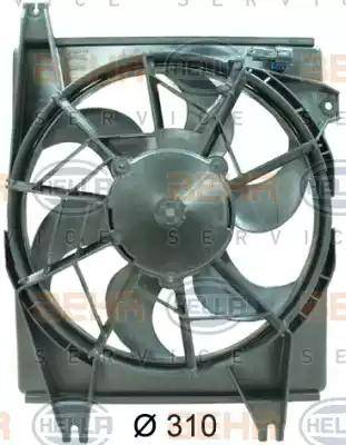 BEHR HELLA Service 8EW 351 034-541 - Fan, kondisioner, kondisioner furqanavto.az