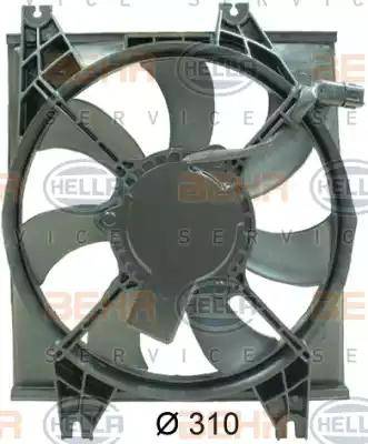 BEHR HELLA Service 8EW 351 034-531 - Fan, kondisioner, kondisioner furqanavto.az