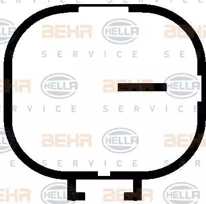 BEHR HELLA Service 8FK 351 109-841 - Kompressor, kondisioner furqanavto.az