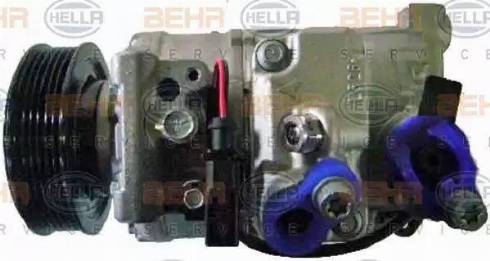 BEHR HELLA Service 8FK 351 110-381 - Kompressor, kondisioner furqanavto.az