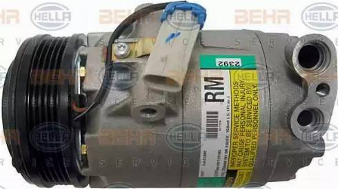 BEHR HELLA Service 8FK 351 134-471 - Kompressor, kondisioner furqanavto.az