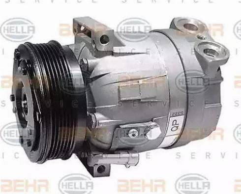 BEHR HELLA Service 8FK 351 134-081 - Kompressor, kondisioner furqanavto.az