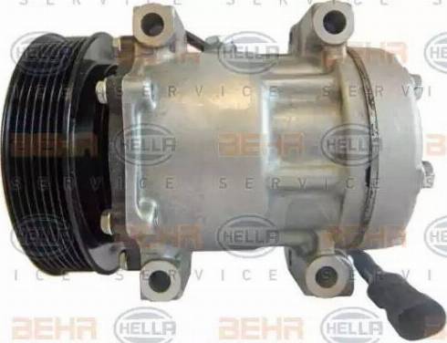 BEHR HELLA Service 8FK 351 135-711 - Kompressor, kondisioner furqanavto.az