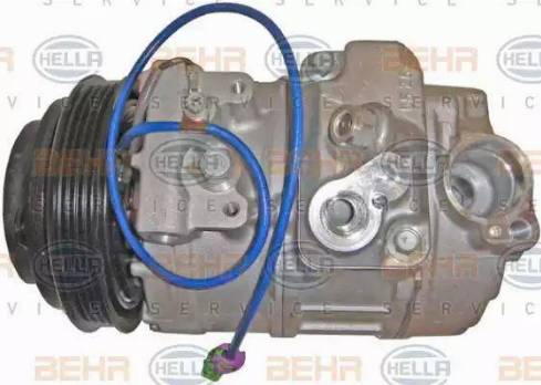 BEHR HELLA Service 8FK 351 126-961 - Kompressor, kondisioner furqanavto.az