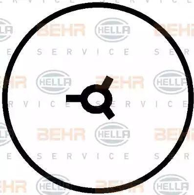 BEHR HELLA Service 8FK 351 127-211 - Kompressor, kondisioner furqanavto.az