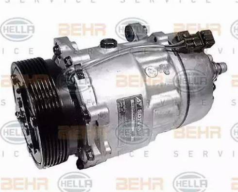 BEHR HELLA Service 8FK 351 127-351 - Kompressor, kondisioner furqanavto.az