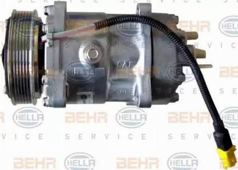 BEHR HELLA Service 8FK 351 316-451 - Kompressor, kondisioner furqanavto.az