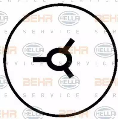 BEHR HELLA Service 8FK 351 316-651 - Kompressor, kondisioner furqanavto.az