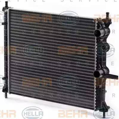 BEHR HELLA Service 8MK 376 900-094 - Radiator, mühərrikin soyudulması furqanavto.az