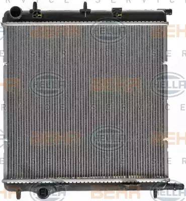 BEHR HELLA Service 8MK 376 900-041 - Radiator, mühərrikin soyudulması furqanavto.az