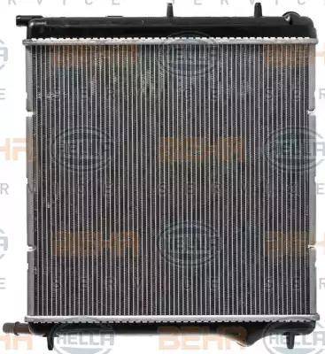 BEHR HELLA Service 8MK 376 900-041 - Radiator, mühərrikin soyudulması furqanavto.az