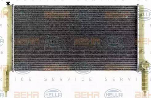 BEHR HELLA Service 8MK 376 900-071 - Radiator, mühərrikin soyudulması furqanavto.az