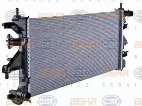 BEHR HELLA Service 8MK 376 745-104 - Radiator, mühərrikin soyudulması furqanavto.az