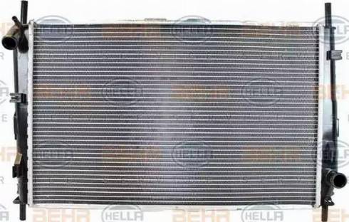 BEHR HELLA Service 8MK 376 754-781 - Radiator, mühərrikin soyudulması furqanavto.az