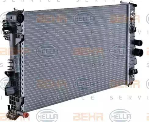 BEHR HELLA Service 8MK 376 756-134 - Radiator, mühərrikin soyudulması www.furqanavto.az